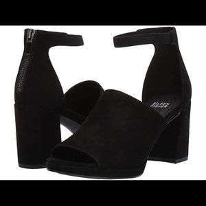 *NWT Eileen Fisher Marty Suede Heels